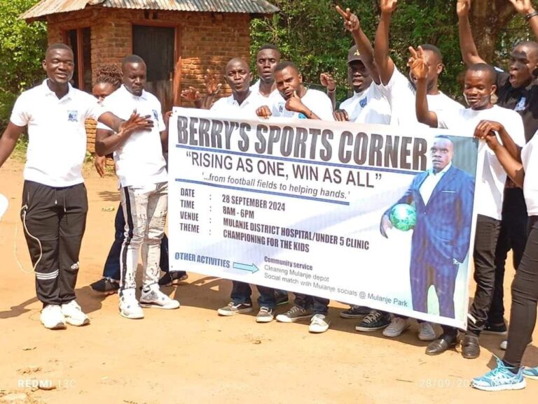 Former Flames star ‘Chamango Kayira donates to Mulanje Hospital