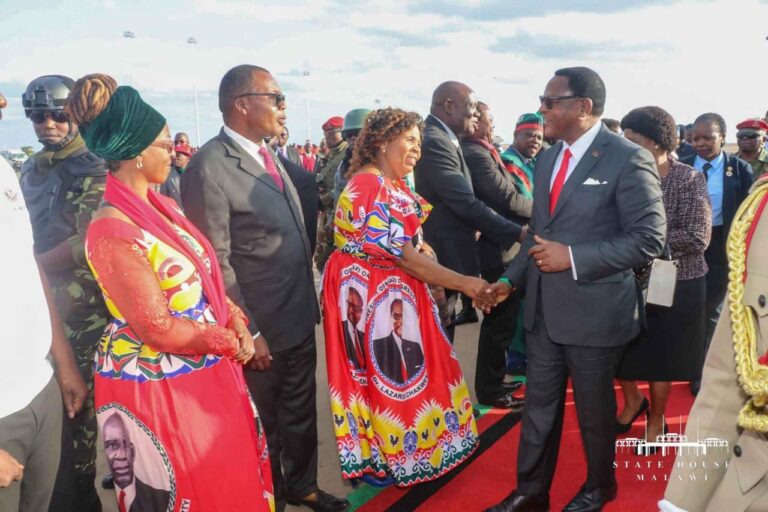 Huge welcome as Chakwera returns from UNGA