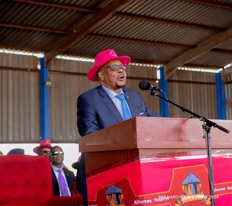 Mutharika urges Malawians to register,vote in the 2025 elections