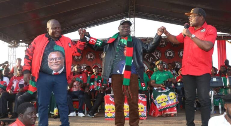 Chimwendo aka Bulldozzer storms Mgona with powerful message ‘Boma ndi Lomweli Mtsogoleri wake Chakwera’