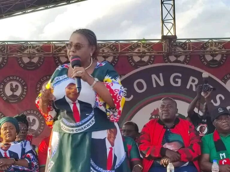 Grezelder Jeffrey commends Dr. Chakwera for development efforts