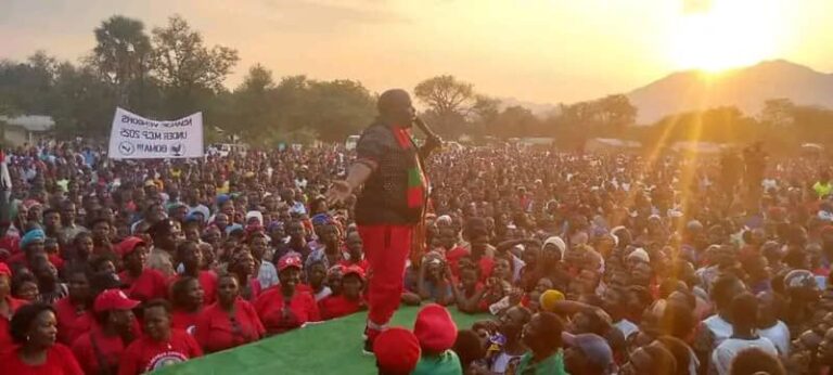 MCP Rally in Nsanje: Richard Chimwendo Banda announces government support for families