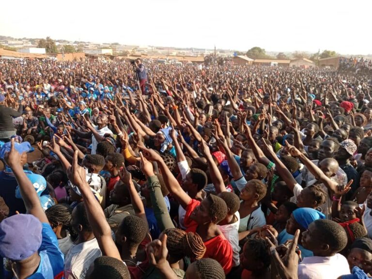 DPP Makes Commanding Presence in Lilongwe Rally, Led by Alfred Gangata