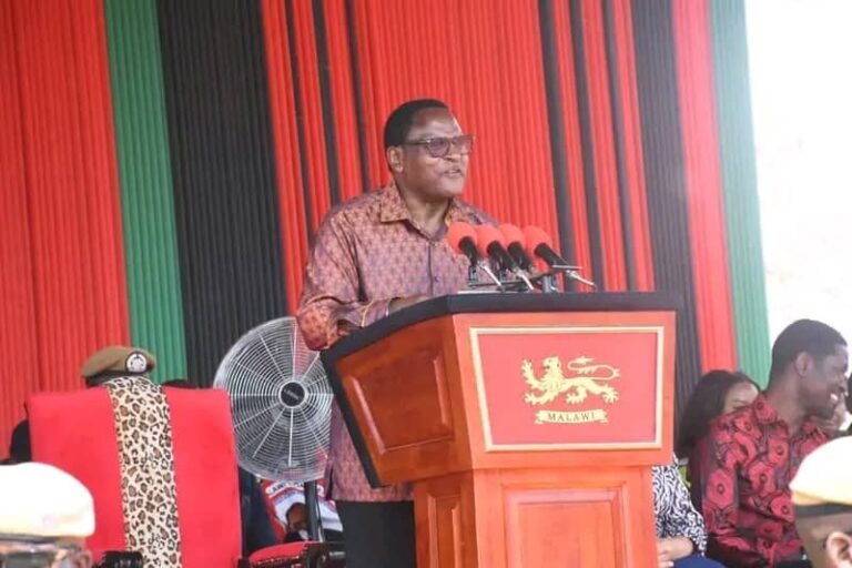 President Lazarus Chakwera Advocates for Self-Reliance Among Malawians