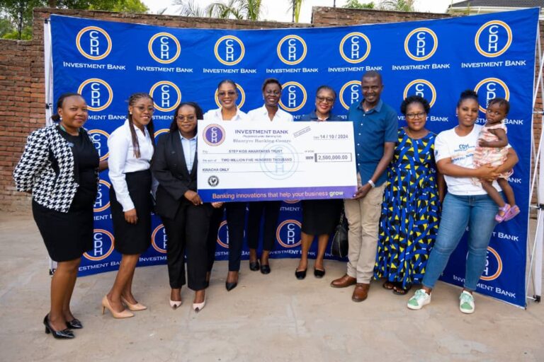 CDH Investment Bank ladies celebrate Mother’s Day with a K5 million donation to 2 orphanages