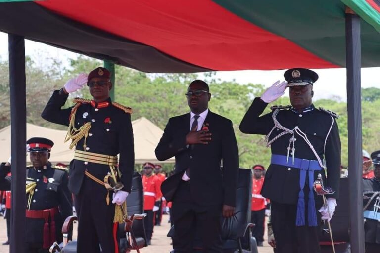 Uchizi represents Chakwera at the Lilongwe Remembrance day
