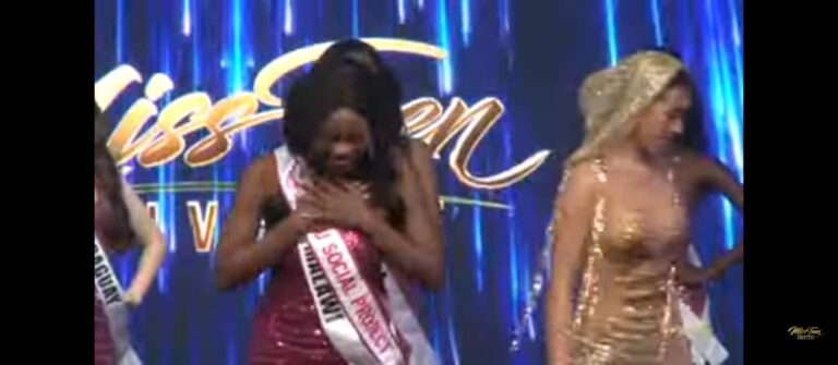 Malawi shines at Miss teen universe gala: Ireen Navicha Bags Best Social Project Accolade