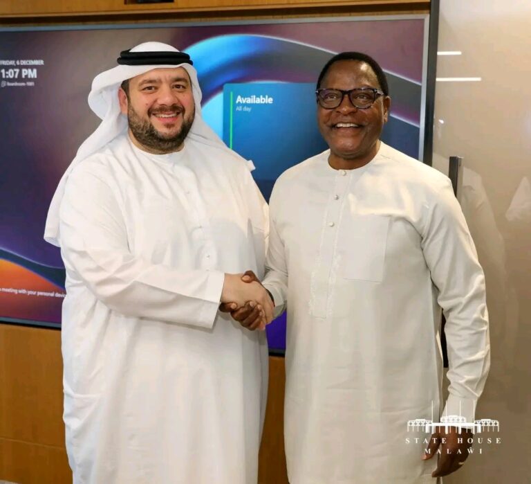 President Chakwera explores strategic partnerships with UAE to boost Malawi’s Economy