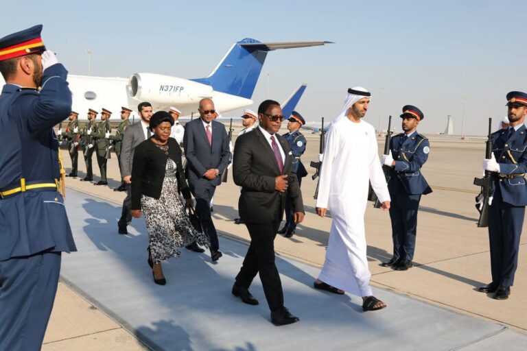 Chakwera arrives in United Arab Emirates