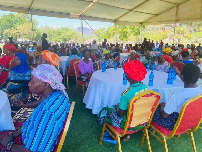 First Lady hosts elderly women in Mangochi