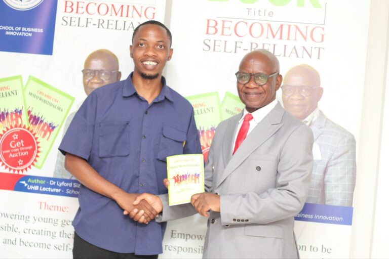 Lyford Sizi Banda publishes book ‘Becoming Self-reliant’