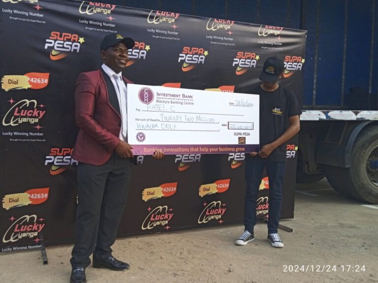 Supapesa Limited Rewards Lucky Winners with K32 Million