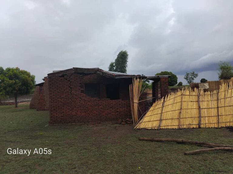 Violent storm leaves 95 homeless in Mangochi