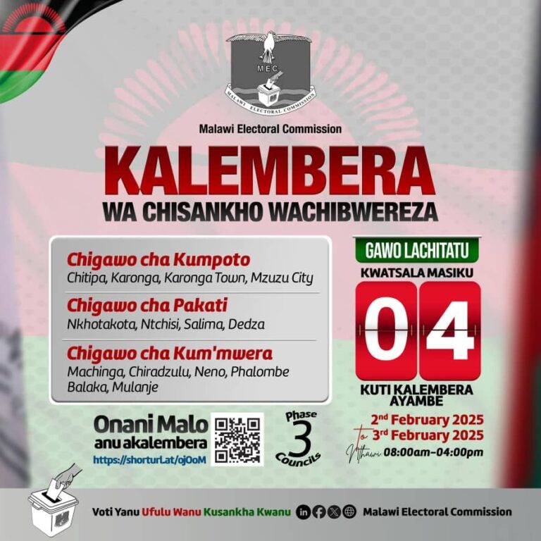 Supplementary Voter Registration for  Constituencies Scheduled for February 2-3, 2025