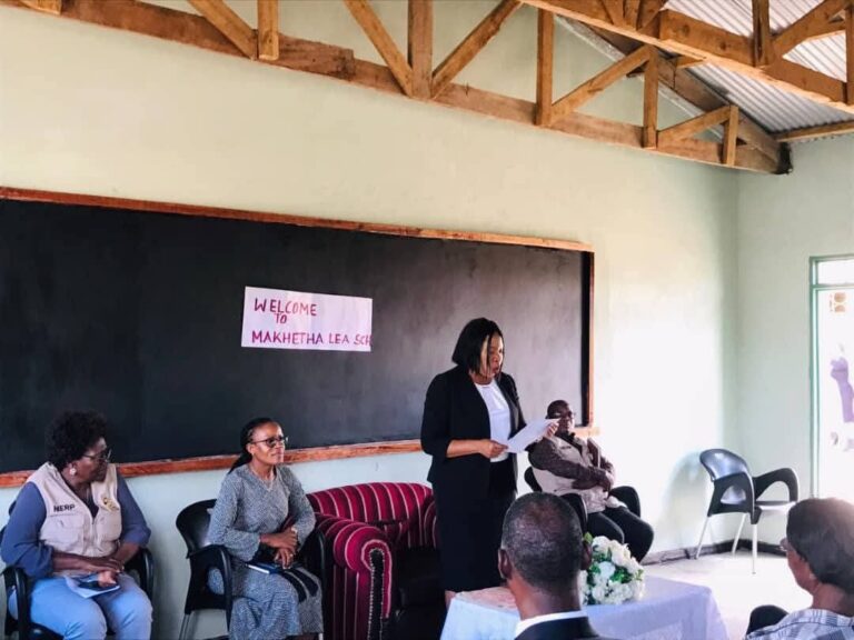 Minister Hails New Classroom Blocks at Makhetha Primary School