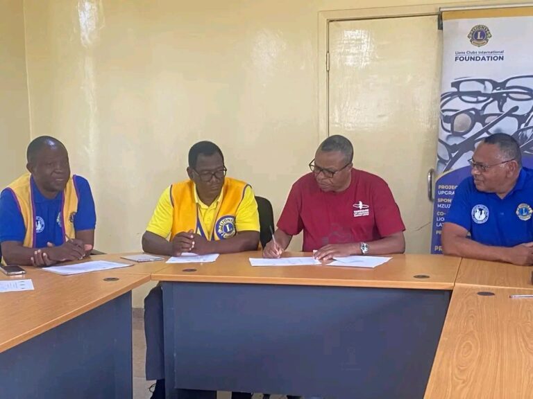 Lions club boosts eye care in Malawi