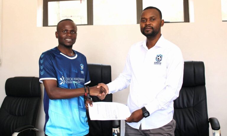 Creck Sporting signs striker Misheck Botomani