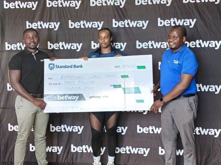 Betway Malawi donates K3 million to Bravehearts women’s basketball team