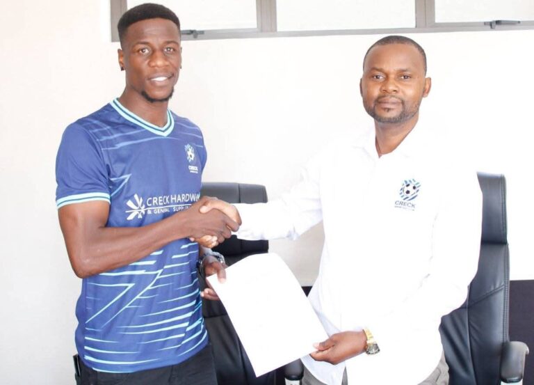Creck Sporting sign Miracle Gabeya and Kondwani Chilembwe