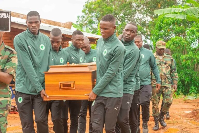 Moyale Barraks goalkeeper Simeon Harawa laid to rest