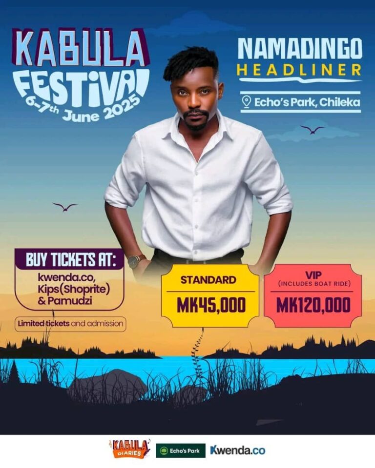 Namadingo to headline Kabula Festival