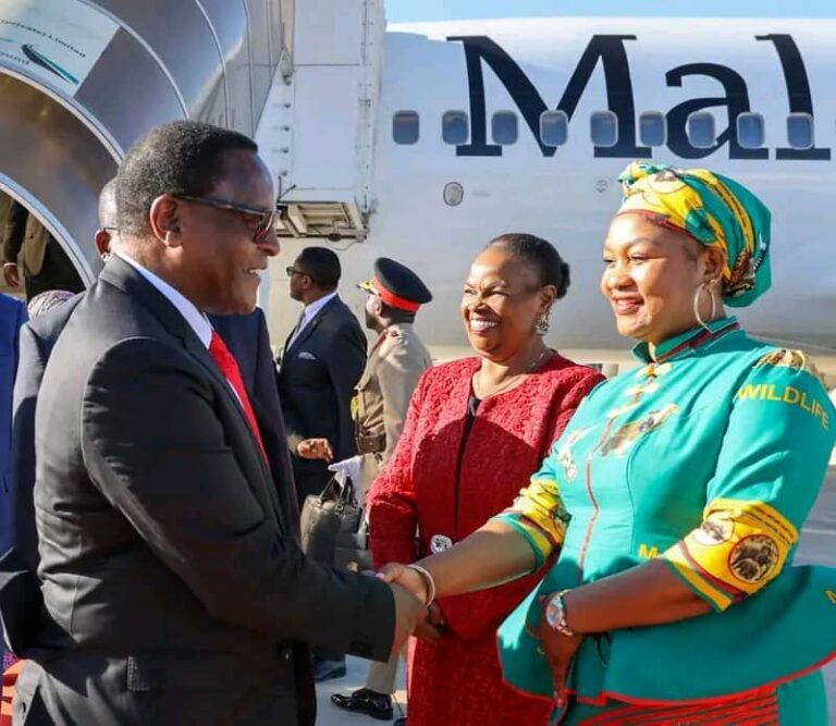 Chakwera arrives in Harare for High-Level SADC Conference
