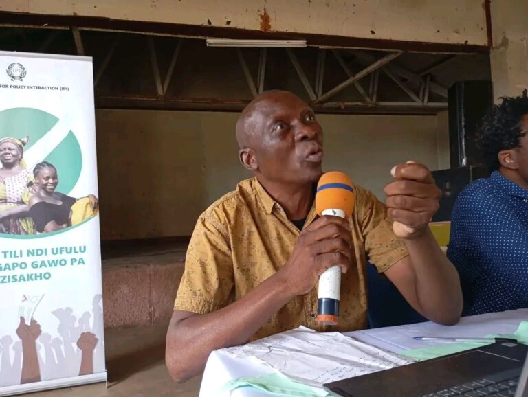 Thindwa urges youth to take active role in politics