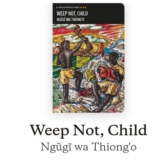 The weep not, a child: A profound exploration of innocence and conflict