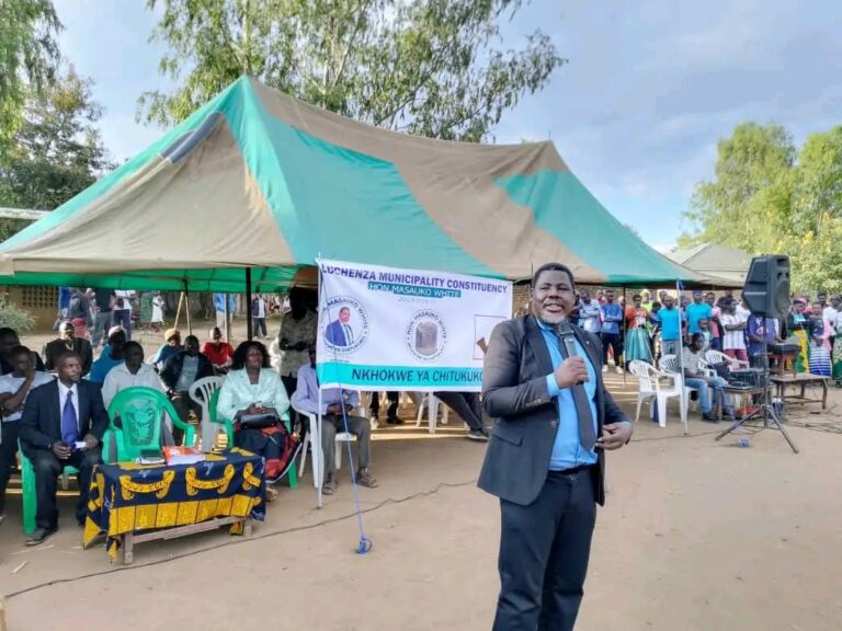 Masauko White’s ‘maize silo’ symbol launch sparks hope for development in Luchenza Constituency