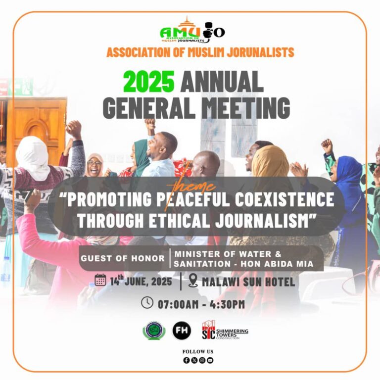 Muslim Journalists unite for peaceful coexistence