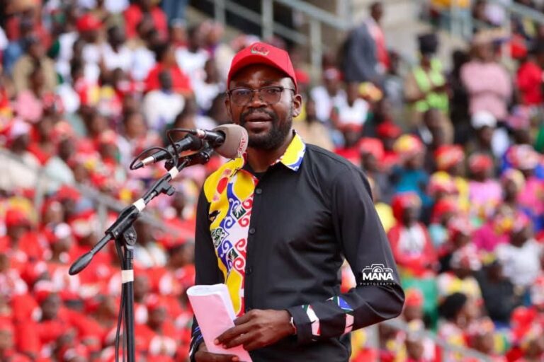 Moses Kunkuyu Highlights Chakwera’s Achievements at MCP Manifesto Launch