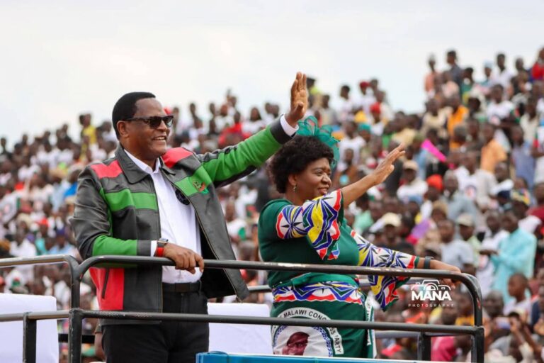 Chakwera launches MCP Campaign amid massive turnout in Mzimba