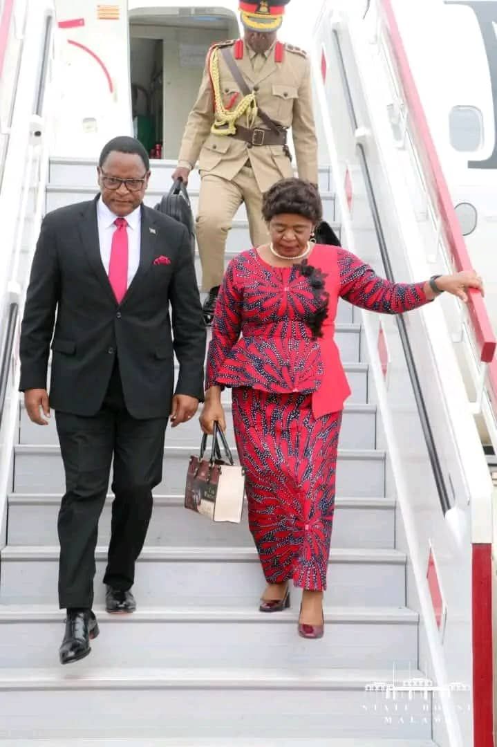 President Chakwera returns home sfter key meetings in Nigeria
