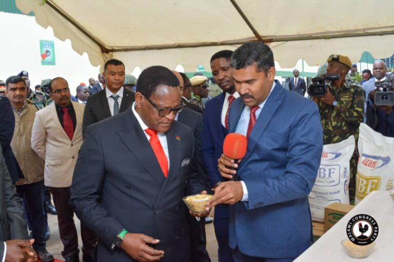 President Chakwera hails commissioning of Bakhresa Soya extraction and vegetable oil refinery