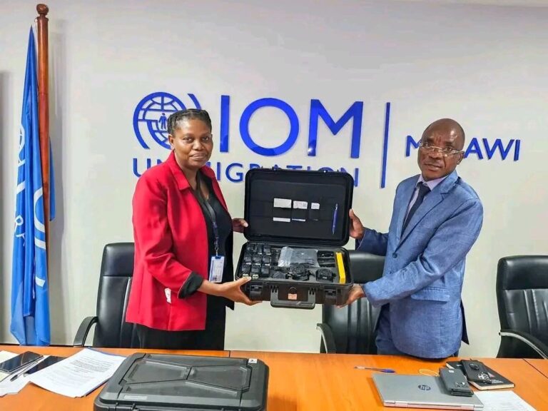 Immigration Department receives advanced travel document kits from IOM