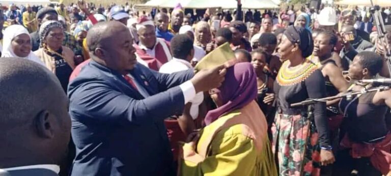 Chimwendo Banda urges chiefs to safeguard rights of vulnerable groups during Zomba installations