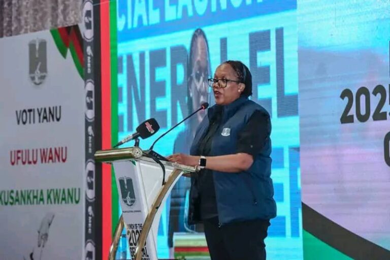 MEC Chairperson Annabelle Mtalimanja officially declares start of campaign period for 2025 Elections