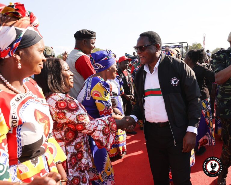 Chakwera takes his 5 pillar manifesto to people of Lower Shire