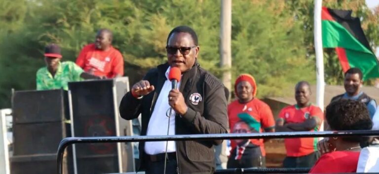 Chakwera dismisses claims of his leadership failure as malicious