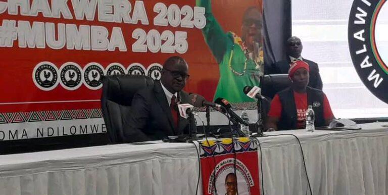 MCP Spokesperson Jessie Kabwila expresses confidence in party’s victory