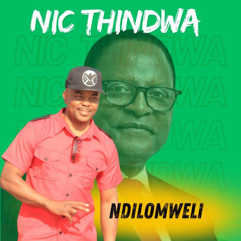 Nic Thindwa Set to Release Electrifying New Single “NDILOMWELI” Ahead of Elections