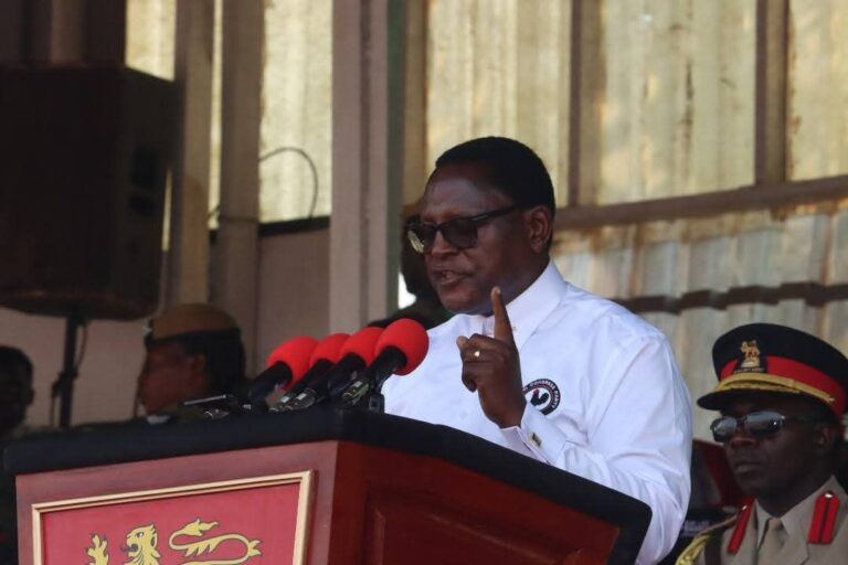 Chakwera Pledges Continued Development, Urges Voter Support