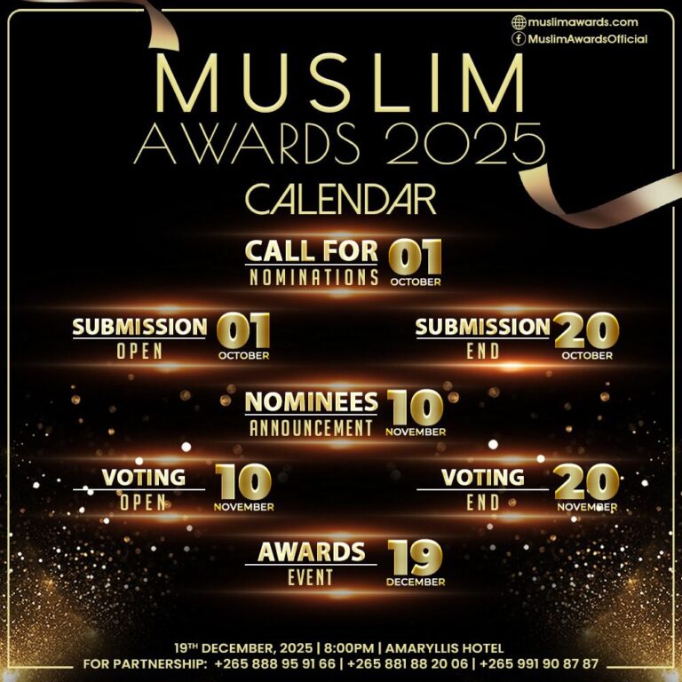 Muslim Awards 2025: Nominations open October 1st