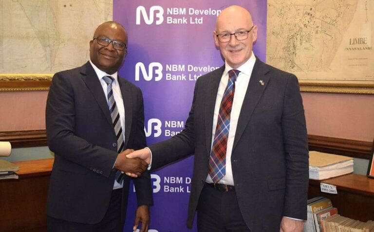 Scottish First Minister hails NBM Development Bank model