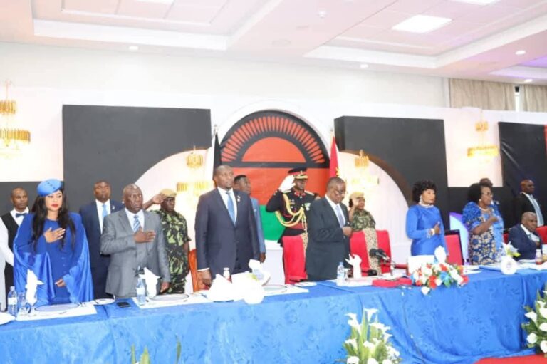 President Mutharika Hosts Dignitaries at State Luncheon Following Inauguration