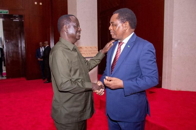 President Hichilema joins African leaders in honoring Raila Odinga