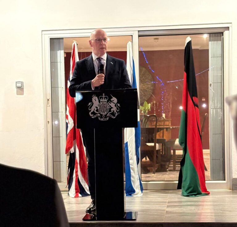 Scottish First Minister John Swinney Arrives in Malawi to Celebrate Two Decades of Cooperation