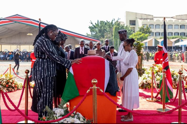 Mama Ida Odinga urges leaders to prioritize national development at Raila’s Farewell