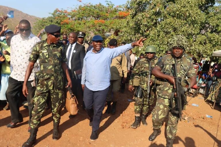 Chihana Assures Nation of Government Action on Hunger and Challenges