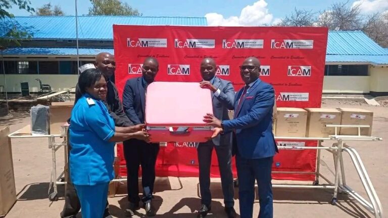 ICAM donates medical equipment worth K15 million to Nkope Health Centre